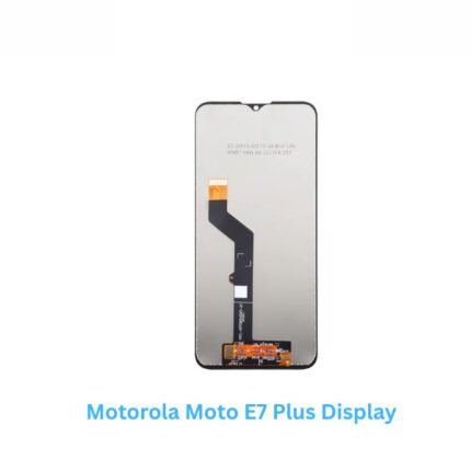 Motorola Moto E7 Plus Display